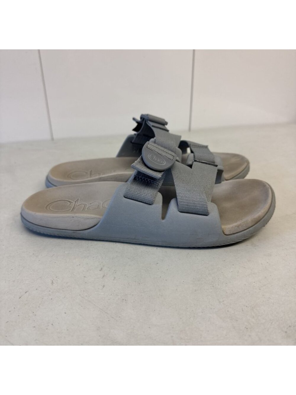 Chaco Womens Chillos Slide Sandals Size 8 Granite